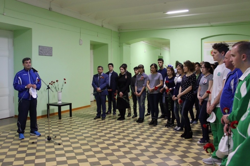 Students of the Elabuga Institute of KFU take part in the International Run dedicated to the Victory Day