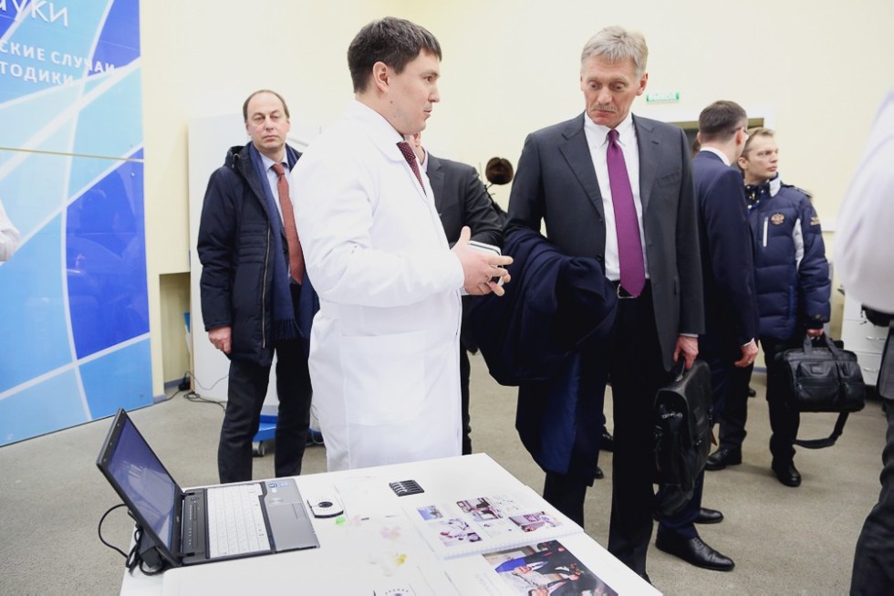 President of Russia Vladimir Putin Toured Kazan University's Medical Cluster