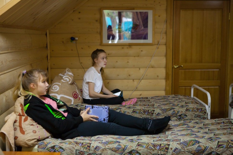 Лагерь 'Буревестник' посетила Татьяна Ларионова Лагерь 'Буревестник' посетила Татьяна Ларионова