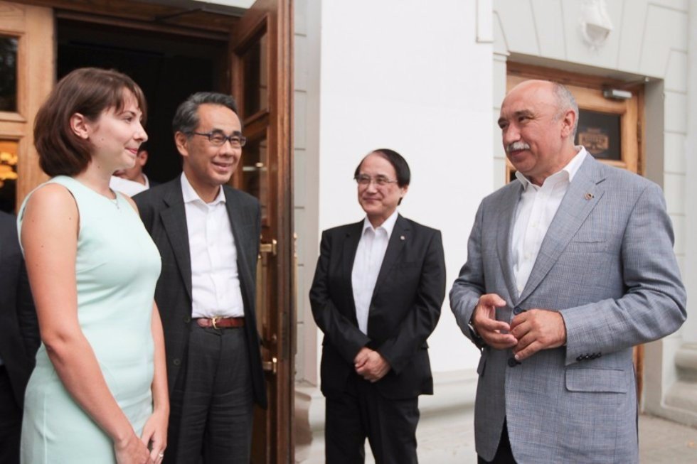 Japanese Business Interested in Kazan University's Projects