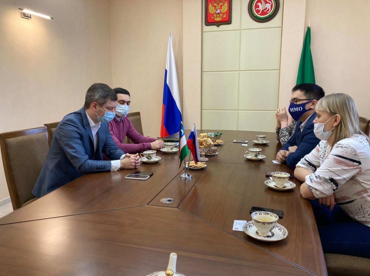 Встреча с представителем Республики Татарстан в Республике Узбекистан Ахтареевым Айдаром Азатовичем Встреча с представителем Республики Татарстан в Республике Узбекистан Ахтареевым Айдаром Азатовичем