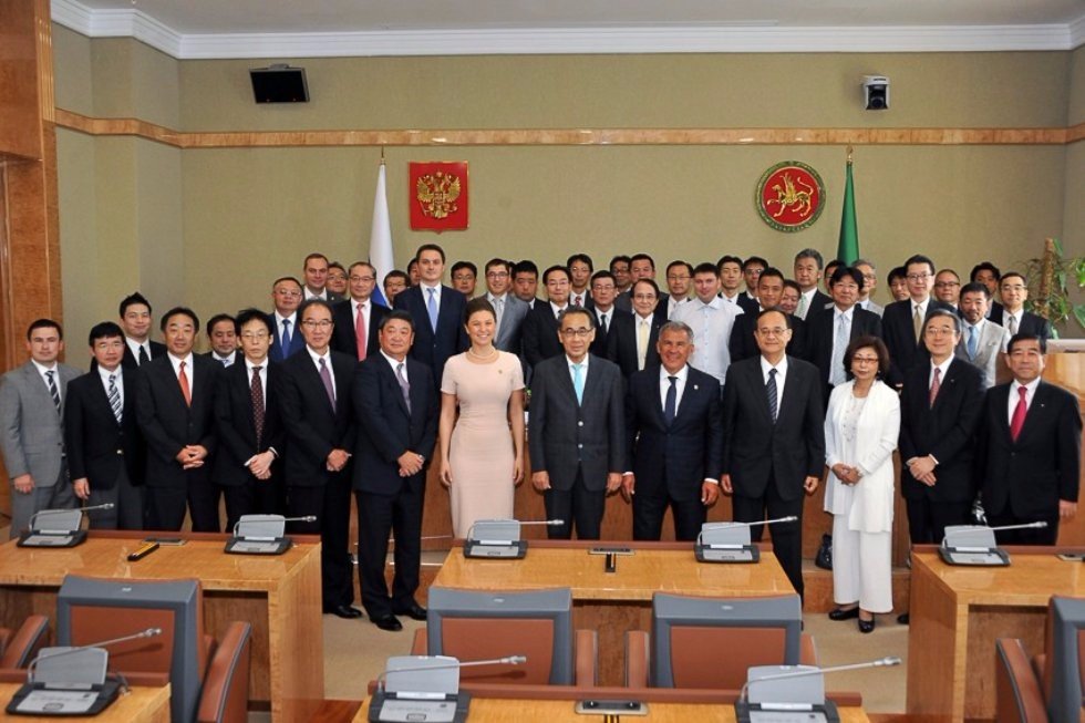 Japanese Business Interested in Kazan University's Projects