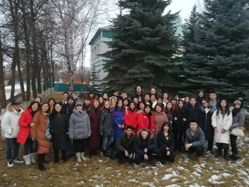 В Кукмор за валенками! ,иностранные студенты ИФМК