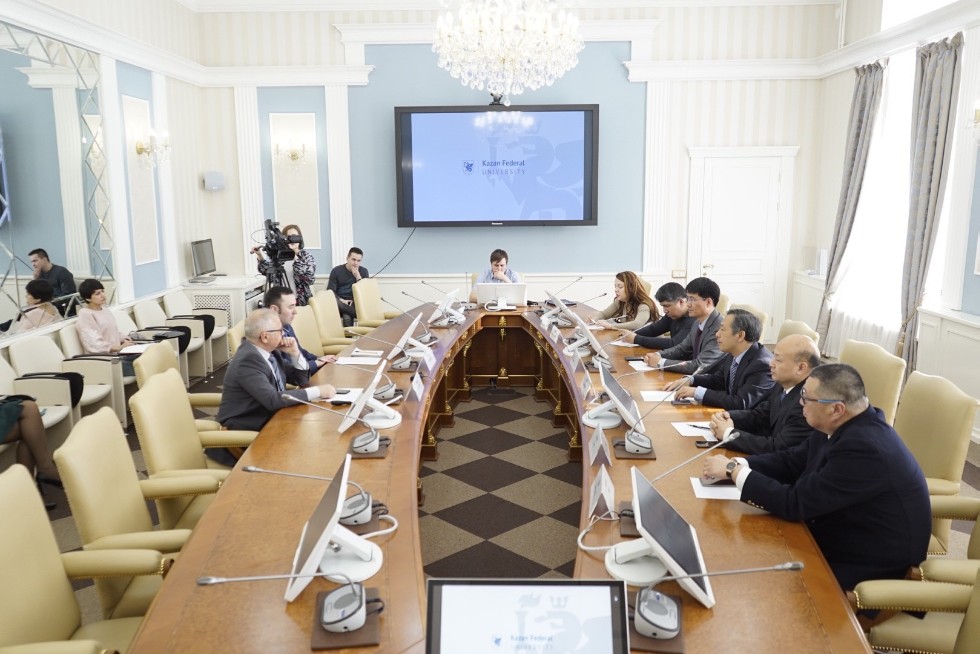 Delegation of Henan University of Traditional Chinese Medicine ,China, Henan, Henan University of Traditional Chinese Medicine, IFMB, University Clinic