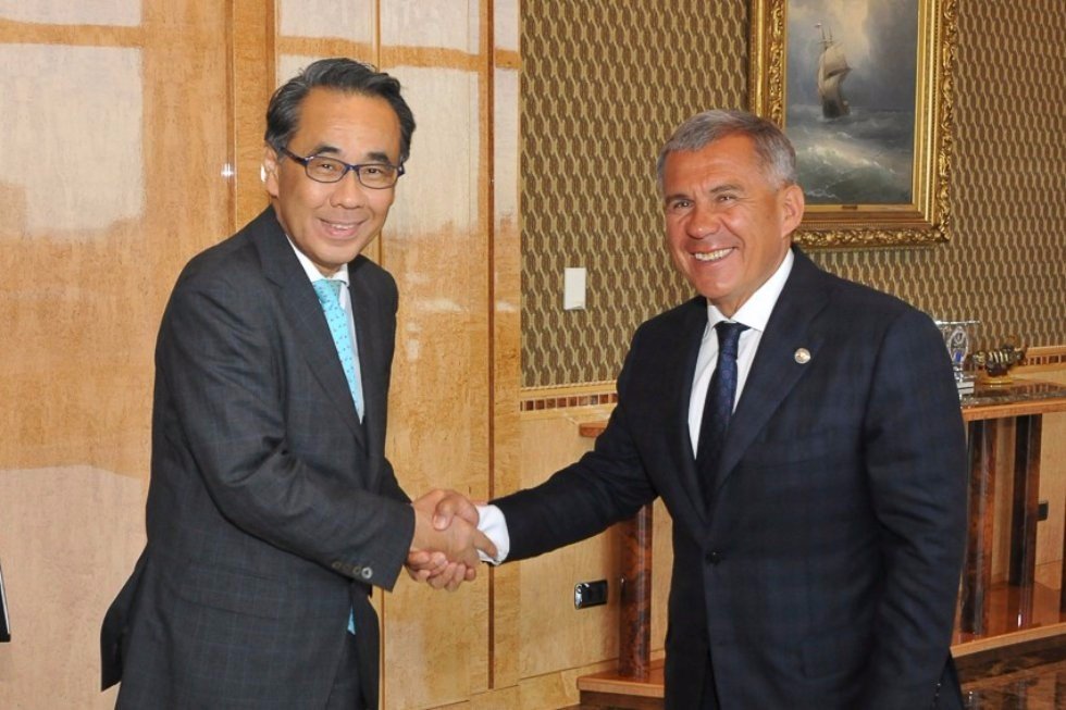 Japanese Business Interested in Kazan University's Projects