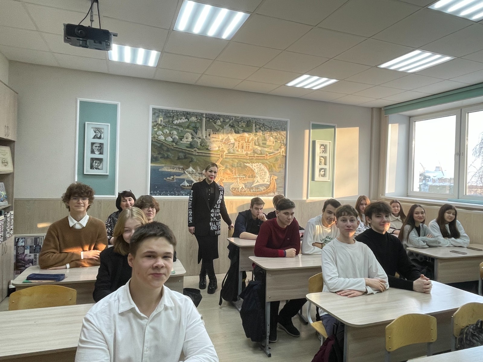Участие во Всероссийской акции 'Учёные ? в школы' в День российской науки