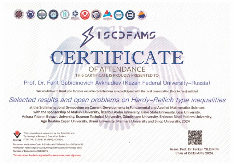 Участие в Международных конференциях Участие в Международных конференциях