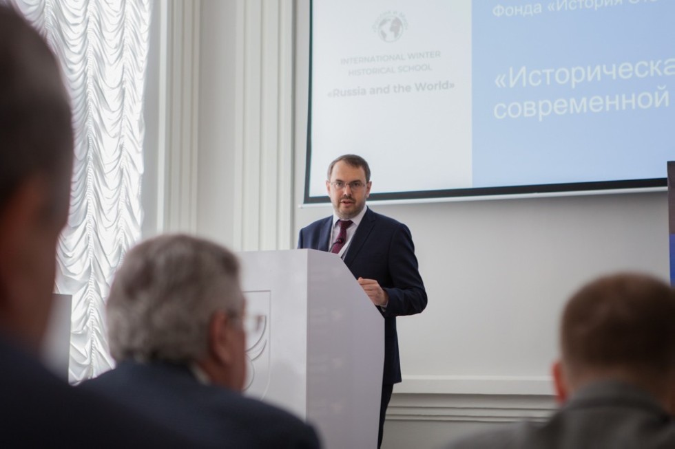 Константин Могилевский прочел лекцию в Международной исторической школе Константин Могилевский прочел лекцию в Международной исторической школе