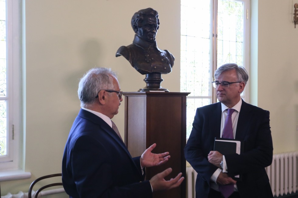 Rector Ilshat Gafurov met with Ambassador of Spain Ignacio Ibáñez Rubio