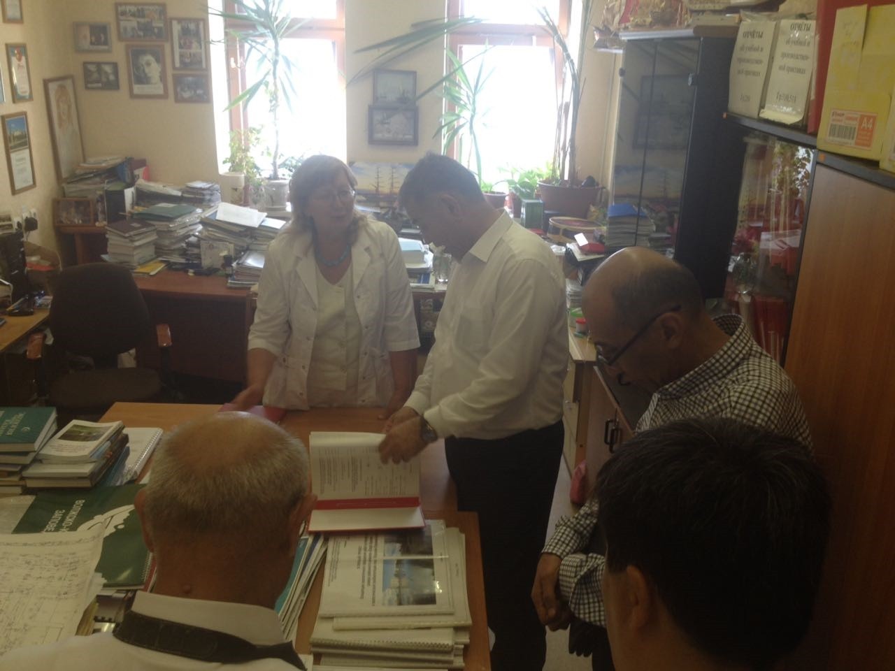 Кафедру природообустройства и водопользования посетила делегация Национального университета Узбекистана им. М.Улугбека Кафедру природообустройства и водопользования посетила делегация Национального университета Узбекистана им. М.Улугбека