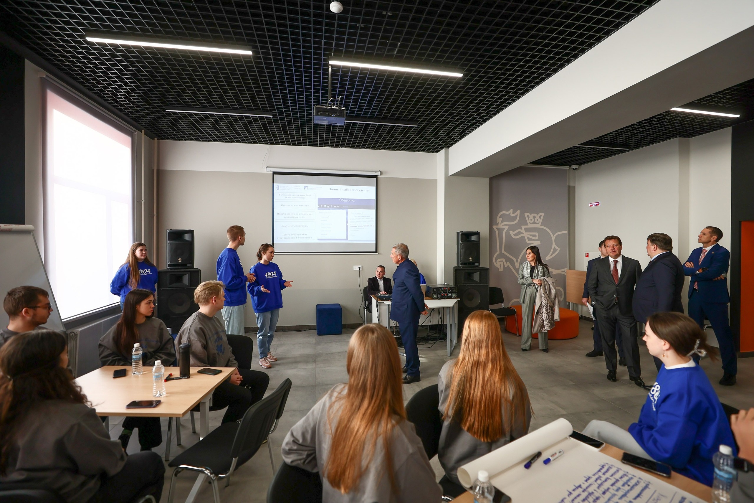 Первое капитально отремонтированное общежитие КФУ готово к заселению Первое капитально отремонтированное общежитие КФУ готово к заселению