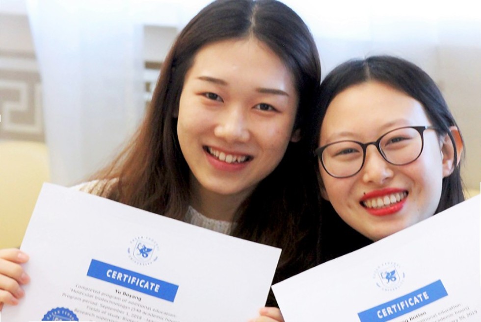 Five-month program in molecular biotechnology for Beijing Union University students wrapped up