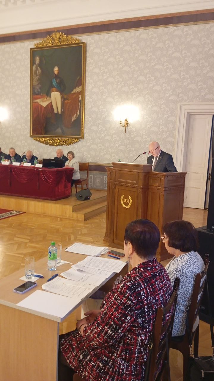 Избран председатель Совета ветеранов Казанского университета Избран председатель Совета ветеранов Казанского университета