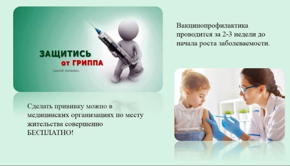 Прививочная кампания против гриппа Прививочная кампания против гриппа