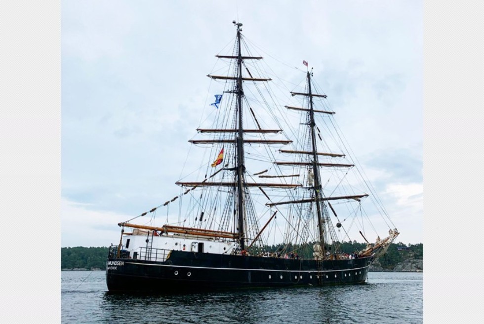 Бриг Roald Amundsen Студентка кафедры зоологии и общей биологии покоряет Балтийское море