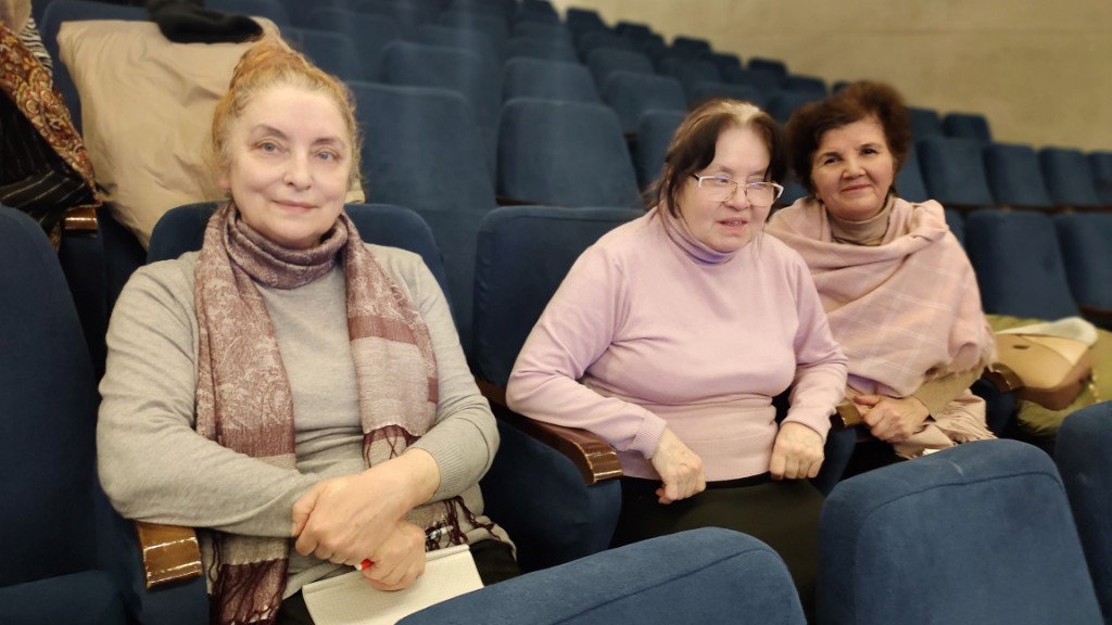 Стартовал второй семестр обучения слушателей Университета третьего возраста программой Стартовал второй семестр обучения слушателей Университета третьего возраста программой