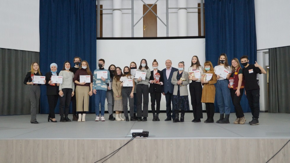 В ИФМК наградили участников проекта 'Вектор' и организаторов фестиваля 'Национальное достояние'