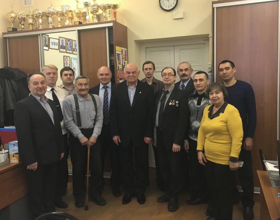 Встреча участников боевых действий и профкома КФУ Встреча участников боевых действий и профкома КФУ