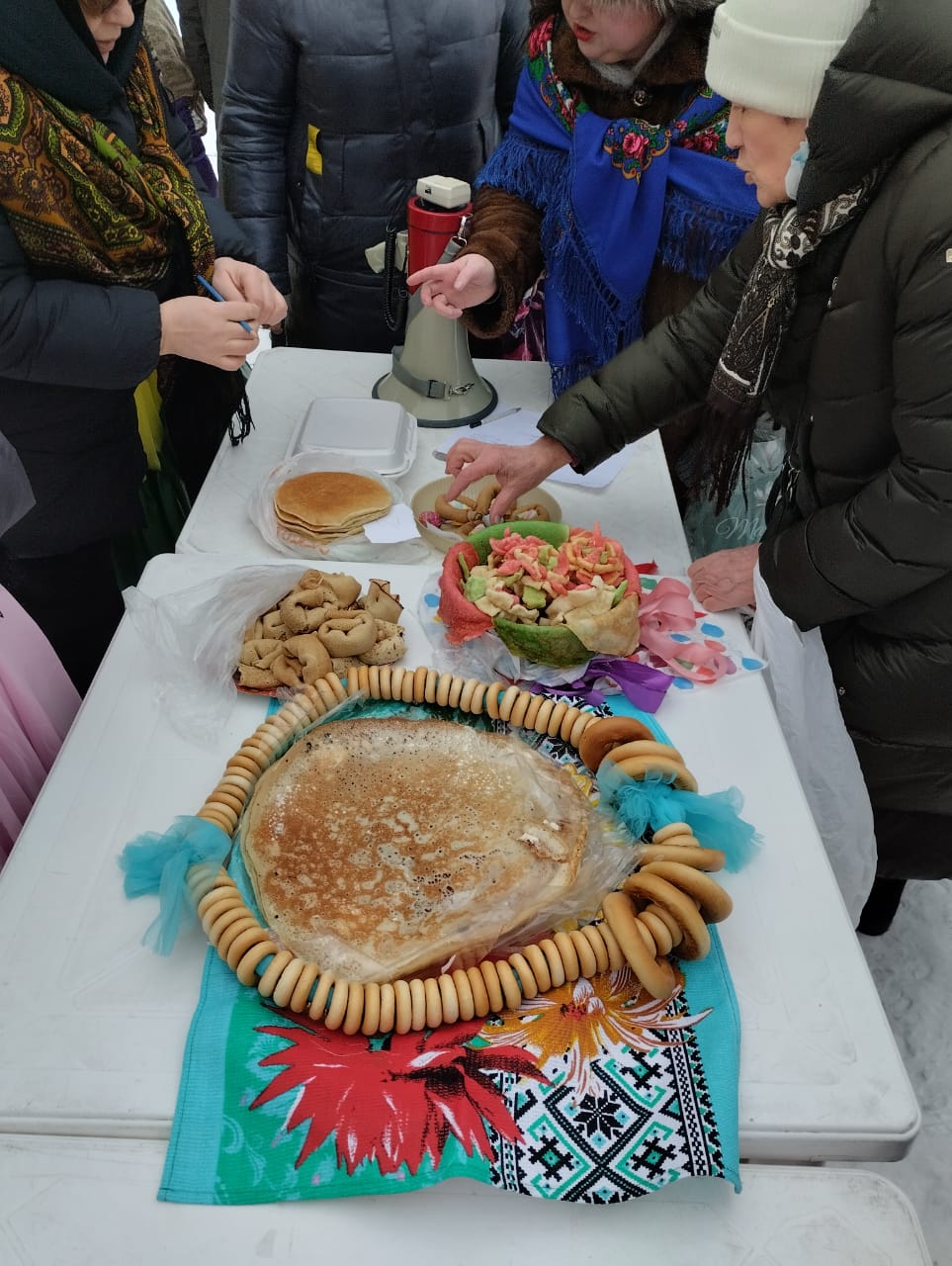 Ветераны КФУ приняли  активное участие в праздновании Масленицы