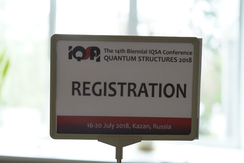 Kazan University is hosting 14th Biennial International Quantum Structures Association Conference Kazan University is hosting 14th Biennial International Quantum Structures Association Conference