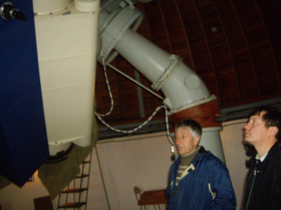 Наблюдения на телескопе БТА, САО РАН, Нижний Архыз (2009г.)