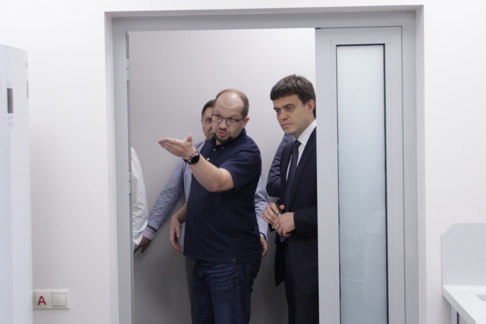 Minister of Science and Higher Education of Russia Mikhail Kotyukov visited Kazan University's medical facilities