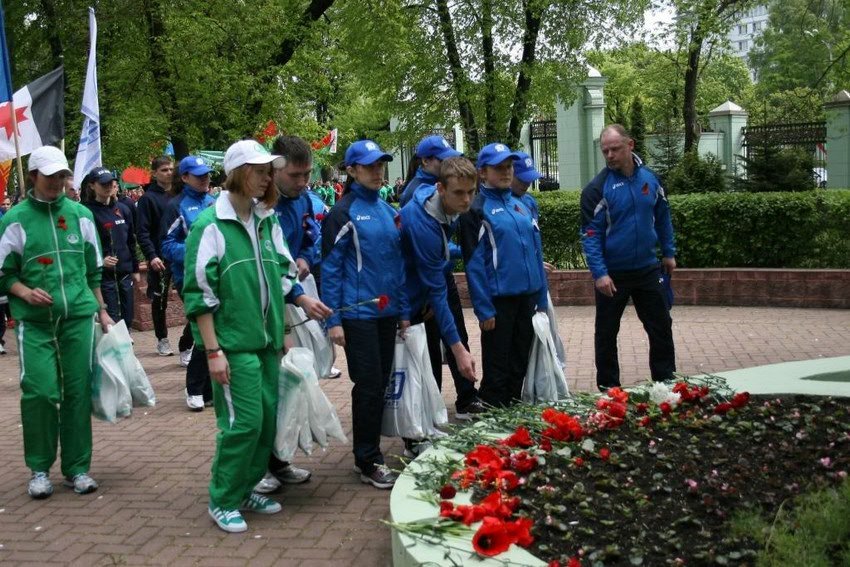 Завершился XI Международный студенческий легкоатлетический пробег Ижевск-Минск