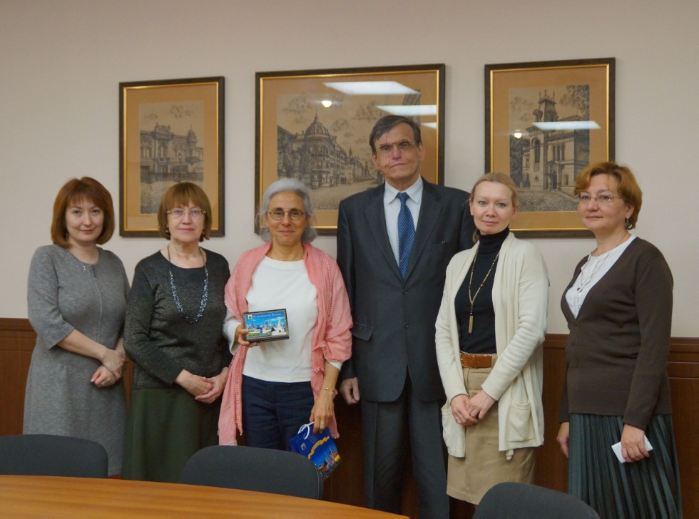 A visit of Tel-Aviv University lecturer Deborah A. Shechter to Leo Tolstoy Institute of Philology and Intercultural Communication of Kazan Federal University
