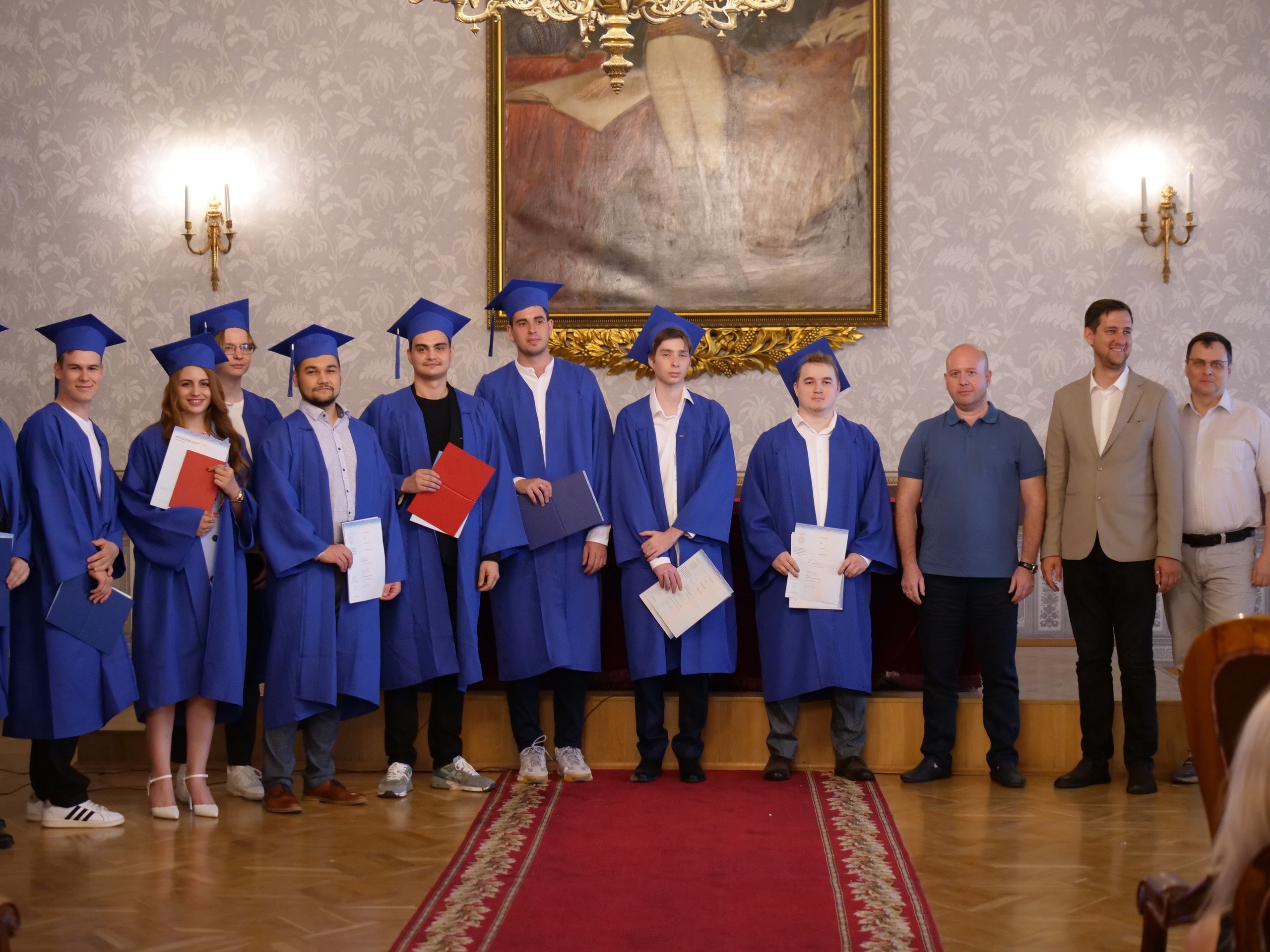 Graduation ceremony of the Bachelor's and Master's programs students of the Institute of 2024