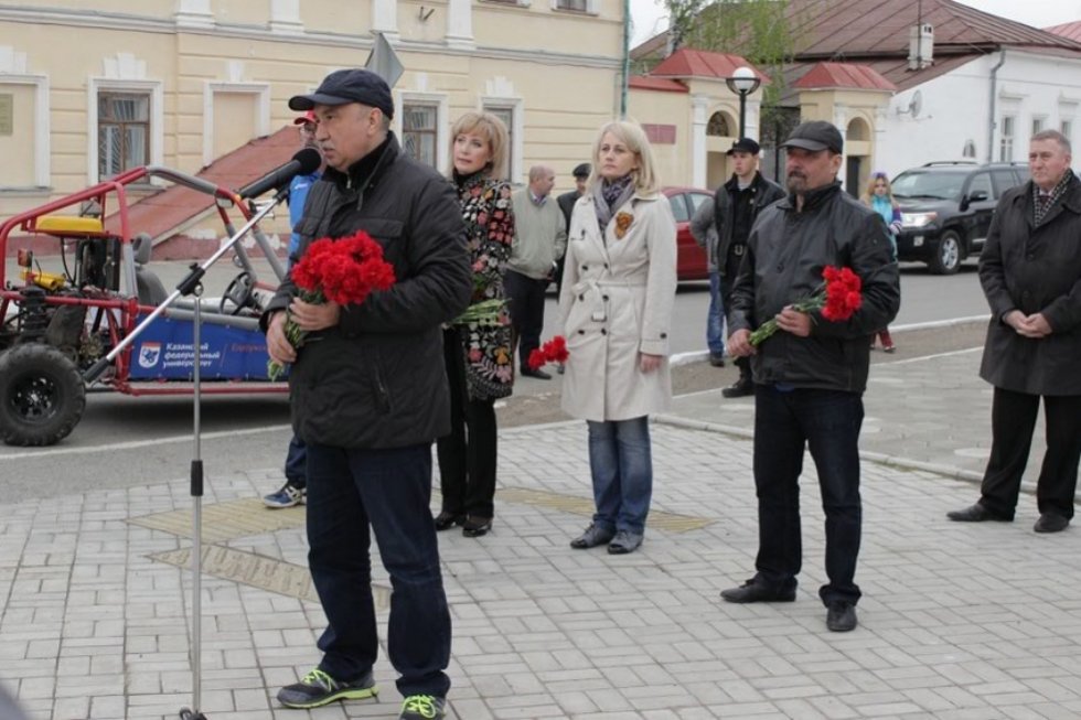 Yelabuga institute of the KFU is the participant of the International campaign in honour of the Victory Day