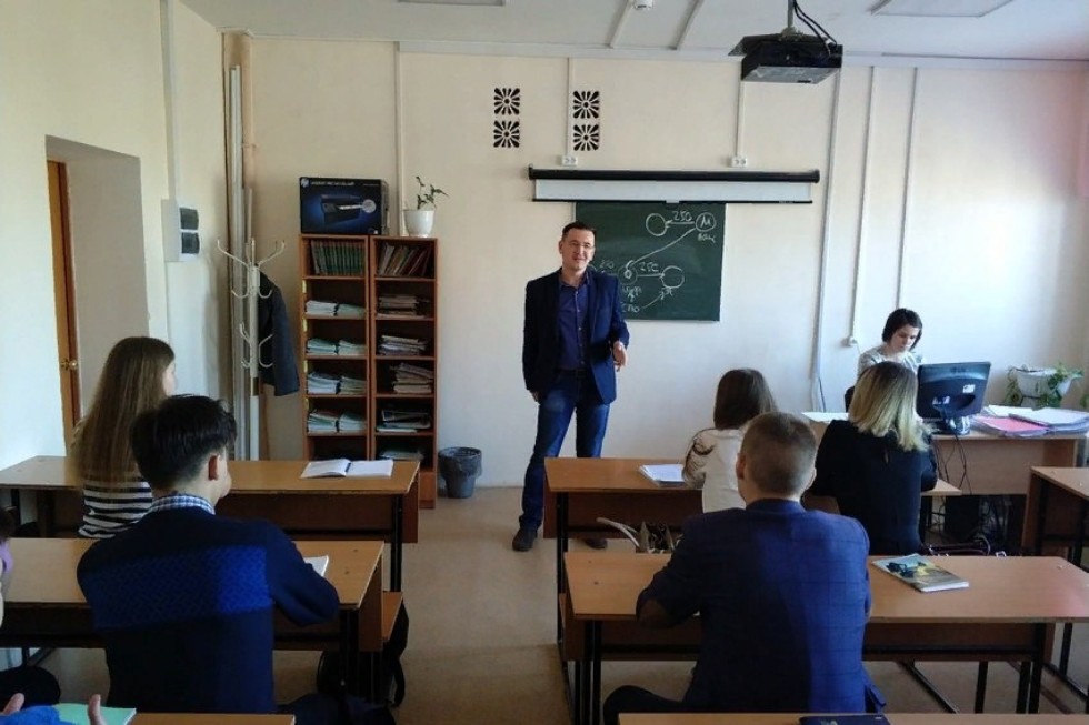 Знакомство со студентами Бугульминского машиностроительного техникума Знакомство со студентами Бугульминского машиностроительного техникума