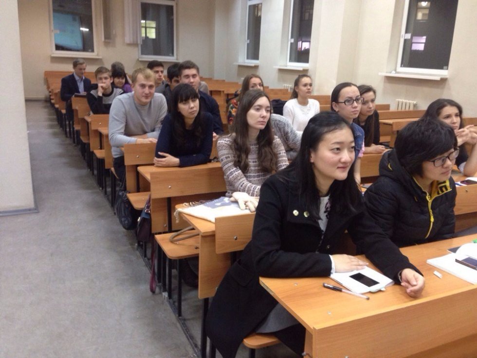 В Институте управления, экономики и финансов состоялась открытая лекция профессора Токуро Матцуо для магистрантов. В Институте управления, экономики и финансов состоялась открытая лекция профессора Токуро Матцуо для магистрантов.