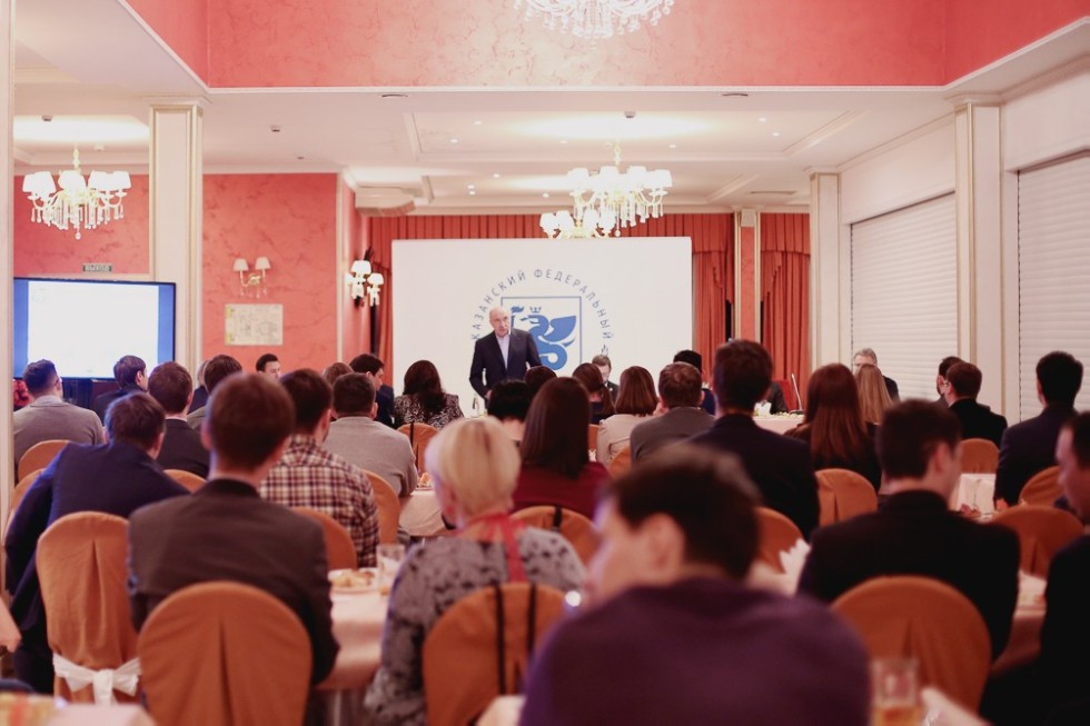 Rector Ilshat Gafurov Held a Traditional Meeting with Young Scientists ,Association of Young Scientists, awards, scholarships