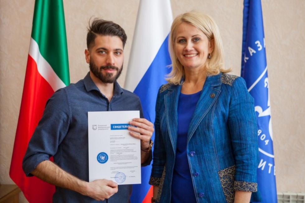 В Елабужском институте КФУ завершилось обучение студентов из Ирана В Елабужском институте КФУ завершилось обучение студентов из Ирана