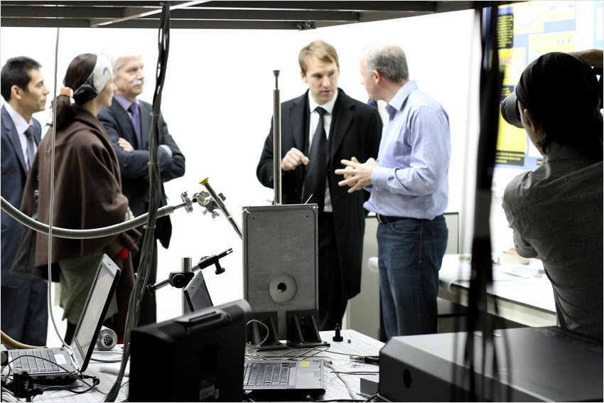 The delegation of Sercel company paid a visit to Kazan Federal University on November, 7.