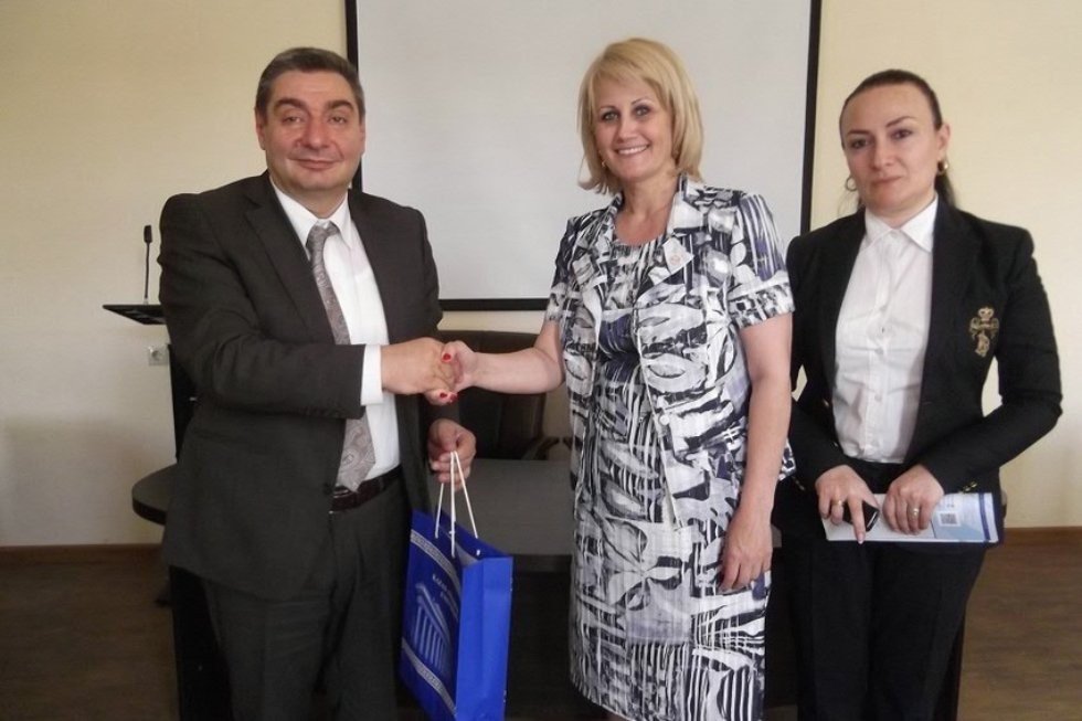 Presenting KFU in Armenia ,Armenia, Erevan, KFU, Armenian State Pedagogical University