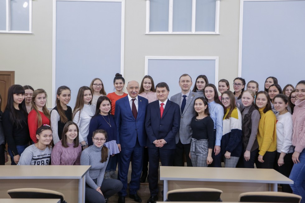 President of the Russian Academy of Education visited the Institute of Psychology and Education