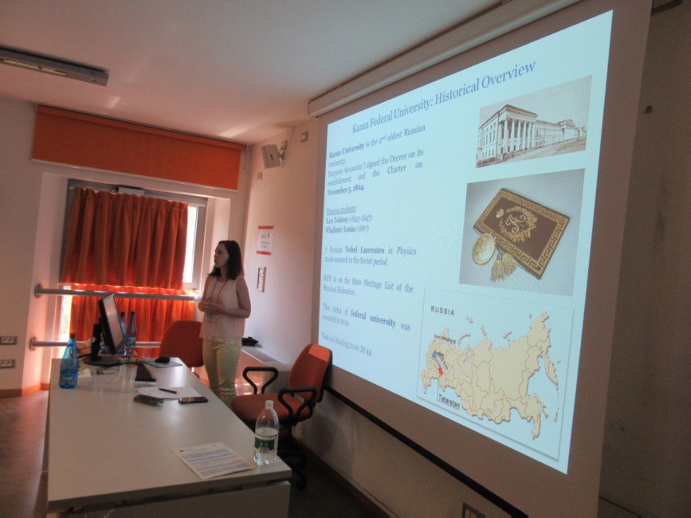 КФУ представил свою стратегию интернационализации в Болонском университете