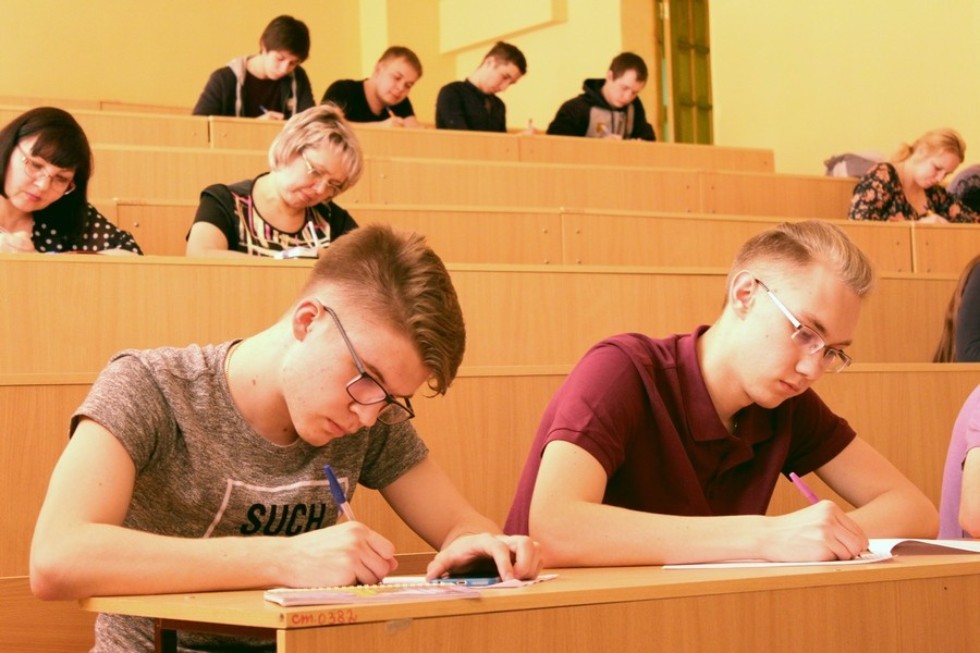 Total Dictation in Elabuga Institute of Kazan Federal University gathered over 600 participants
