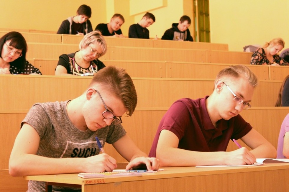 Total Dictation in Elabuga Institute of Kazan Federal University gathered over 600 participants