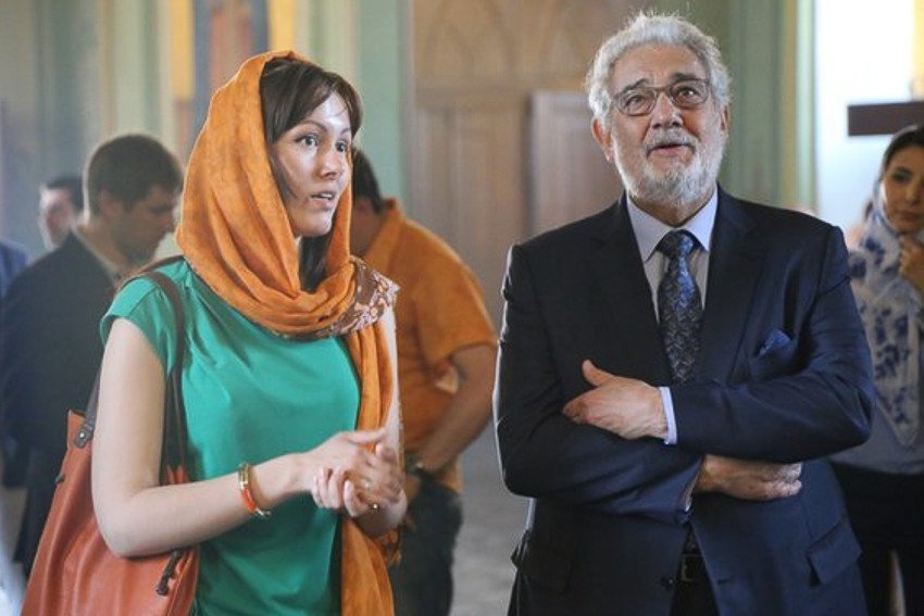 KFU Postgraduate Made a Tour of Kazan for Plácido Domingo KFU Postgraduate Made a Tour of Kazan for Plácido Domingo