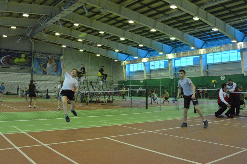 Студенты Елабужского института - судьи на Кубке РТ по бадминтону Студенты Елабужского института - судьи на Кубке РТ по бадминтону