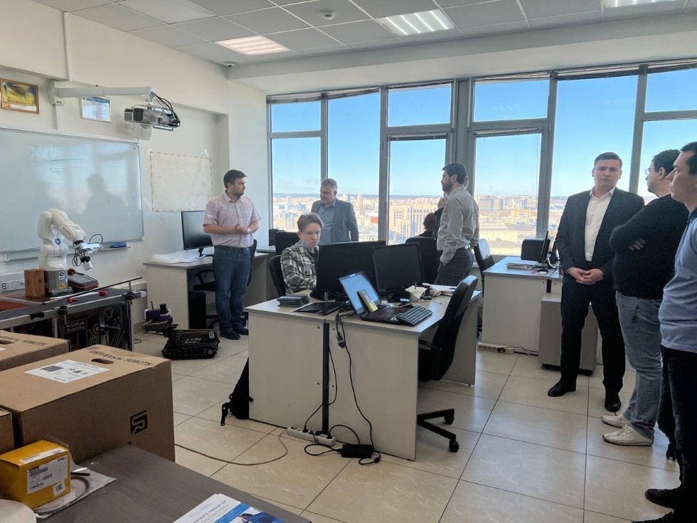 The visit of the delegation of PJSC 