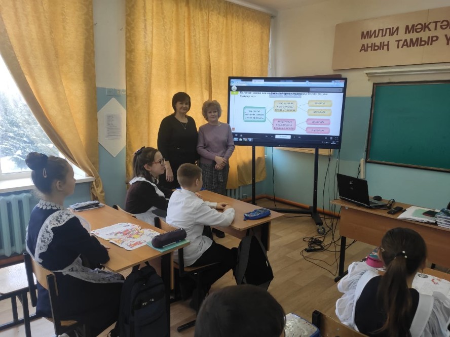 The delegation of the Kyrgyz-Russian Slavic University school adopts the experience of Elabuga Institute of KFU