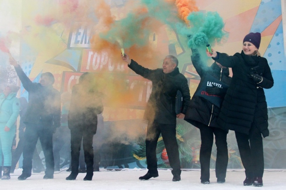 The students of Yelabuga Institute KFU celebrated Tatyana's day as a large-scale holiday.