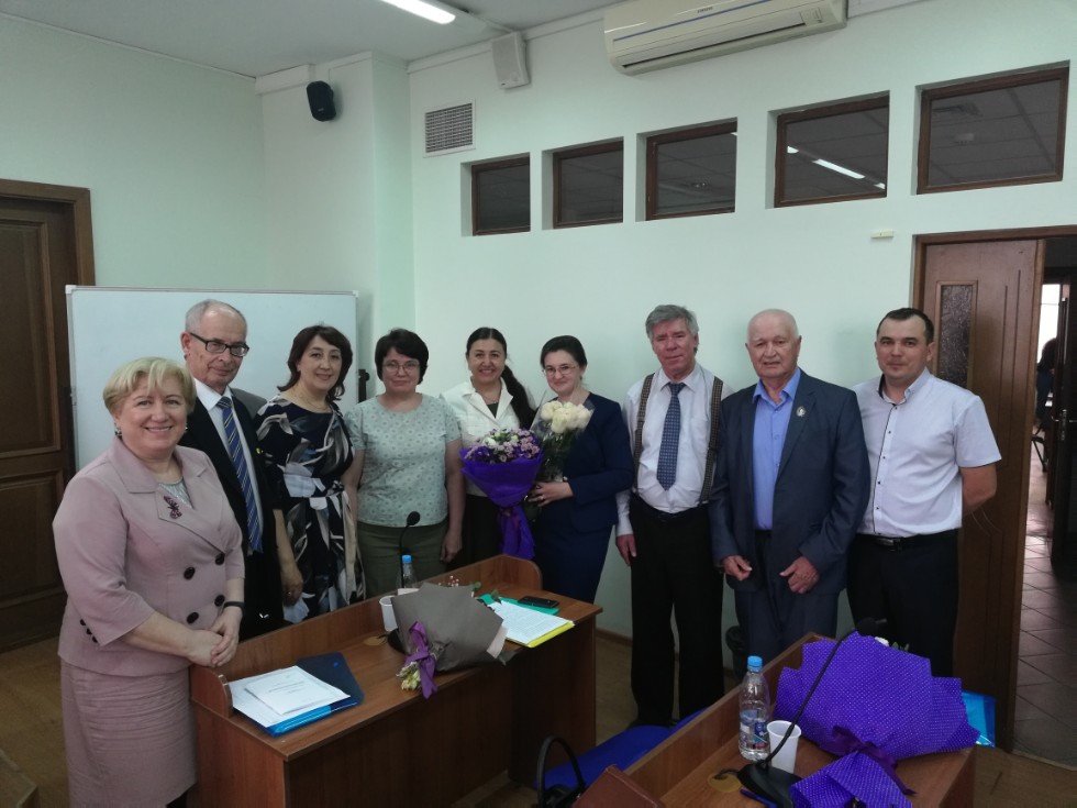 Нурфия Марс кызы Юсупова докторлык диссертациясен уңышлы яклады Нурфия Марс кызы Юсупова докторлык диссертациясен уңышлы яклады