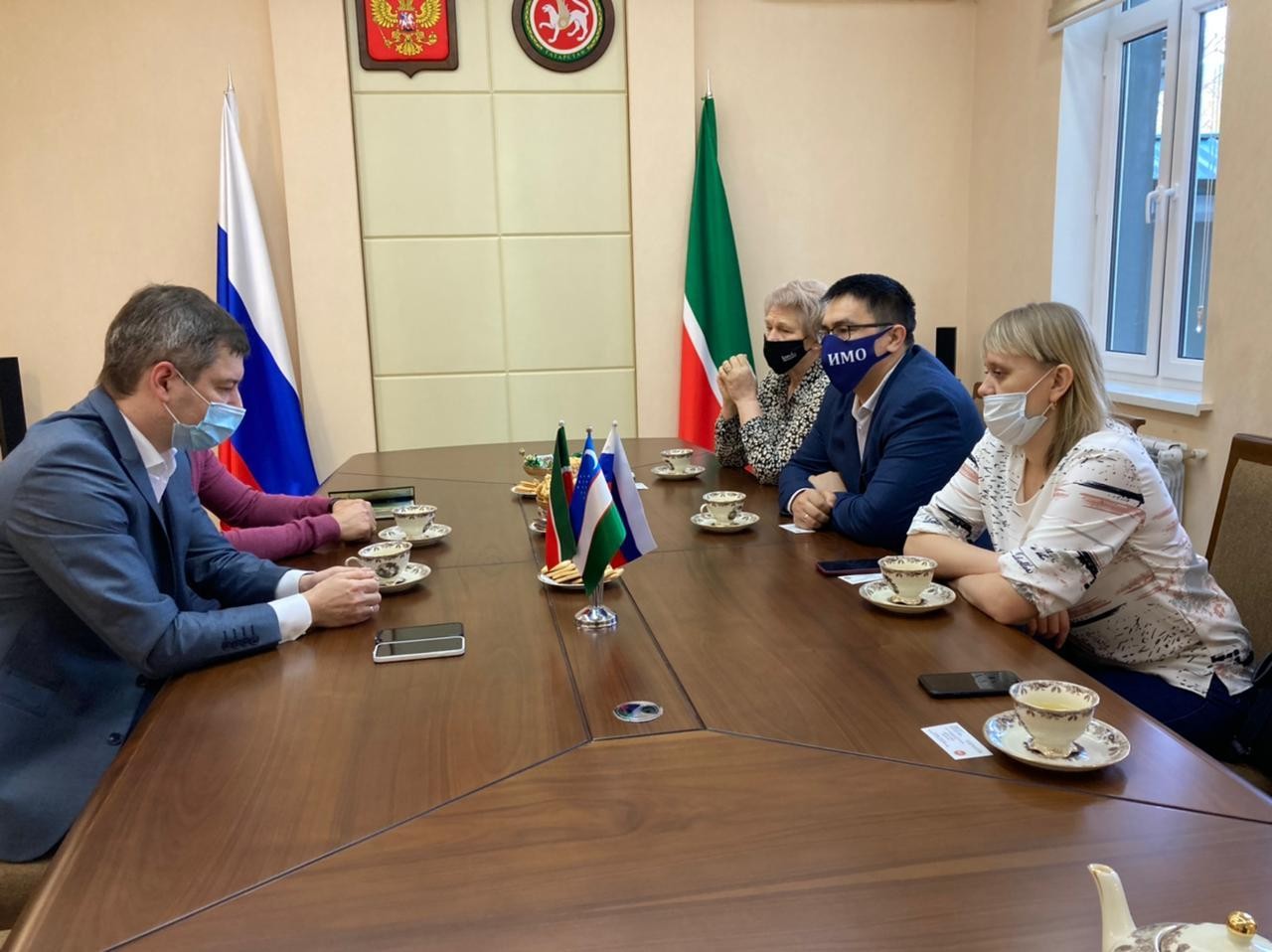 Встреча с представителем Республики Татарстан в Республике Узбекистан Ахтареевым Айдаром Азатовичем Встреча с представителем Республики Татарстан в Республике Узбекистан Ахтареевым Айдаром Азатовичем