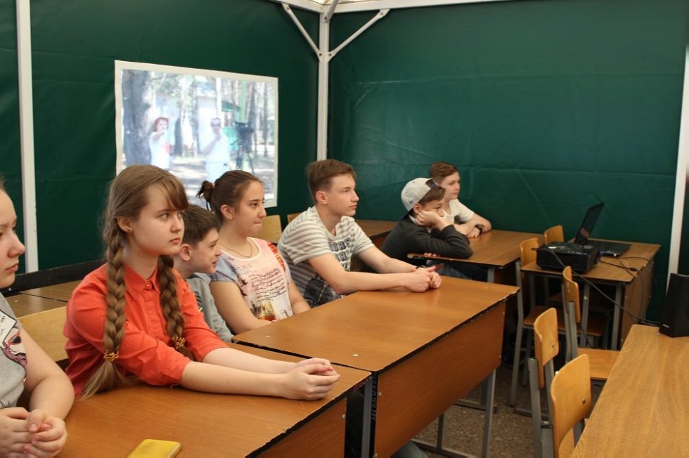 Profile session 'IT-territory' was opened with a ceremonial event on the ground of sports camp 'Burevestnik' Profile session 'IT-territory' was opened with a ceremonial event on the ground of sports camp 'Burevestnik'