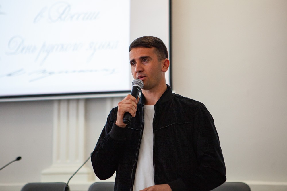 В Елабужском институте КФУ прошел международный конкурс чтецов для иностранных студентов 'Мой Пушкин' В Елабужском институте КФУ прошел международный конкурс чтецов для иностранных студентов 'Мой Пушкин'