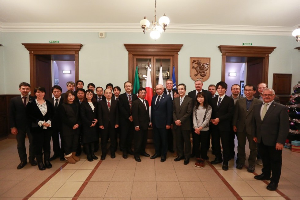 Visit by Delegation of Kanazawa University